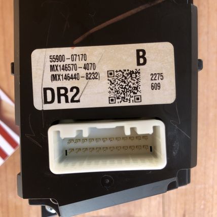 05-12 Toyota Avalon 55900-07170 Heater Control Switch Button Left Climate Change