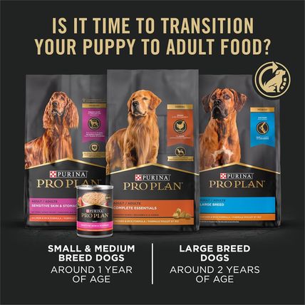 Purina Pro Plan High Protein Puppy Food Shredded Blend Chicken & Rice Formula -