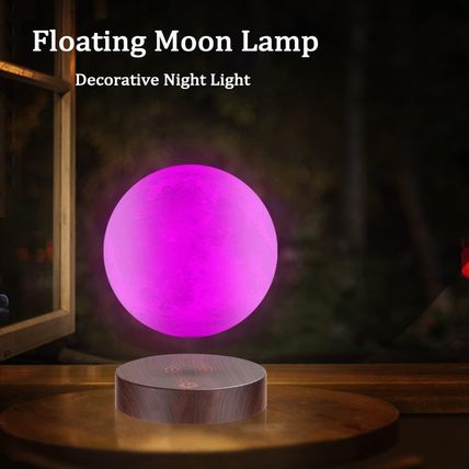 Vgazer Levitating Moon Lamp, 16 Colors 20 Models Floating Moon Lamp,Floating and