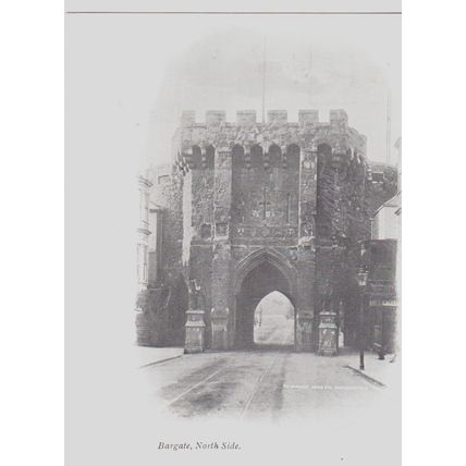 Bargate North Side Southampton Hampshire Postcard undivided back (QHAM313)