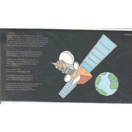GB stamps 1982 Presentation Pack - Information Technology