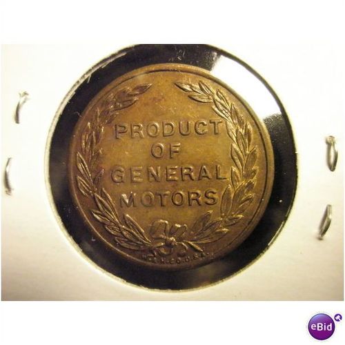 1930 's Pontiac Chief Of The Sixties Token (FRE Ship)