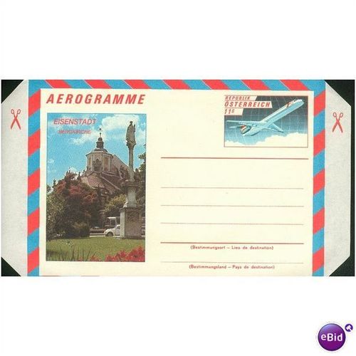 Austria Aerogramme 1987 - 11s pre-paid