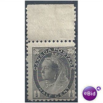 Canada 1898 SG150 1/2d Black Unmounted Mint Marginal