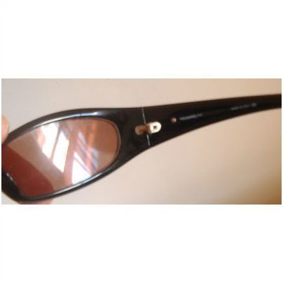 CHANEL sporty Vintage Authentic c501/18 Black Eyeglasses Sunglasses RX frame
