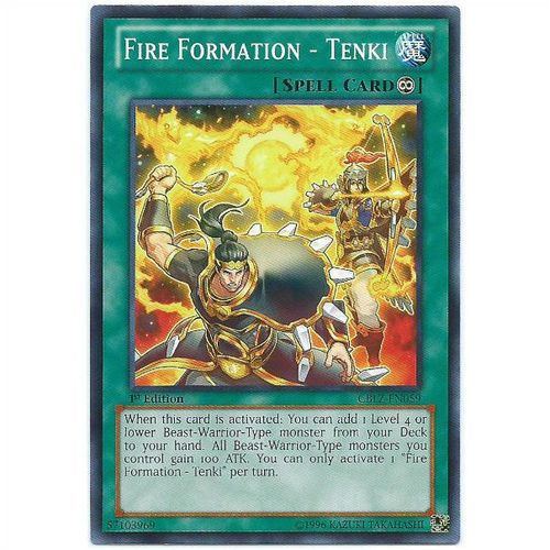 YuGiOh Cosmo Blazer - CBLZ-EN059 - Fire Formation - Tenki - 1st Edition