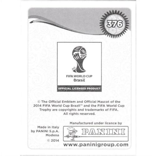 2014 Panini World Cup Soccer Stickers - #376 - Hugo Lloris