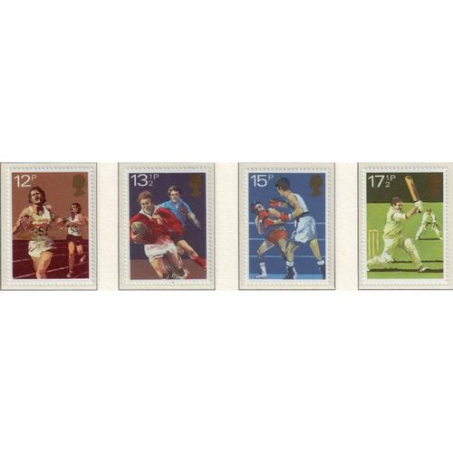 GB 1980 Sg1134 - Sg1137 SPORT CENTENARIES SET OF 4 FRESH UN MOUNTED MINT (RA)