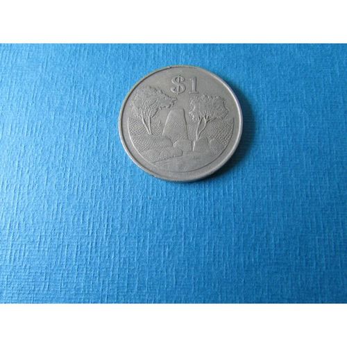 1980 ZIMBABWE 1 DOLLAR FREE POST. AT