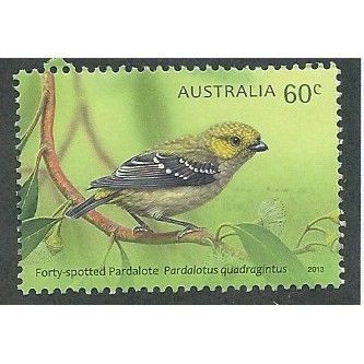 AUS 2013 60c ' BIRDS -PARADOTES' FINE USED (EBID36-567)