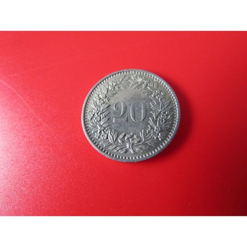 1978 SWITZERLAND TWENTY RAPPEN FREE POST. AAT