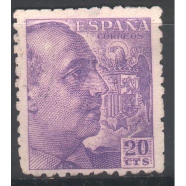 Spain 1939 - SG1114 - 20c violet - General Franco - used