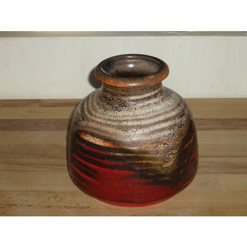 Large West German Scheurich - Keramik Retro Art Pottery Fat Lava Vase