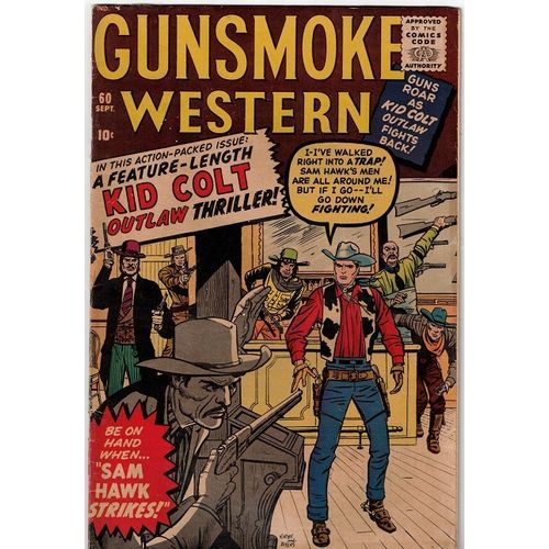 GUNSMOKE WESTERN # 60