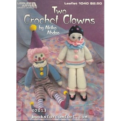 Two Crochet Clowns Leaflet 1040