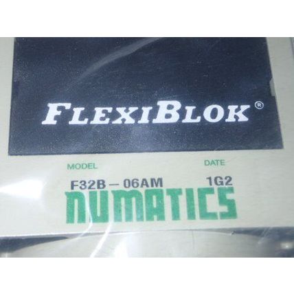NEW NUMATICS 71005,F32B-06AM,MVL32-06Y FLEXIBLOCK LOCKOUT VALVE MANIFOLD,DF