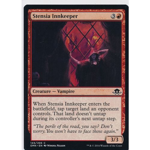 Magic the Gathering MTG Eldritch Moon 145/205 Stensia Innkeeper