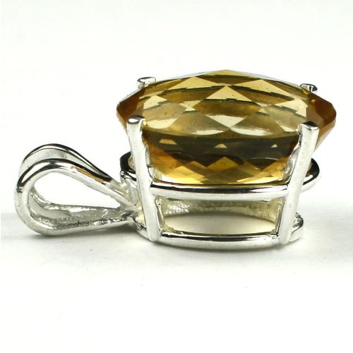 Citrine, 925 Sterling Silver Pendant, SP004