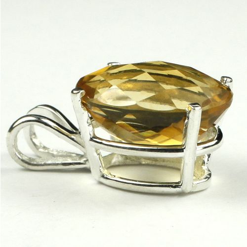 Citrine, 925 Sterling Silver Pendant, SP004