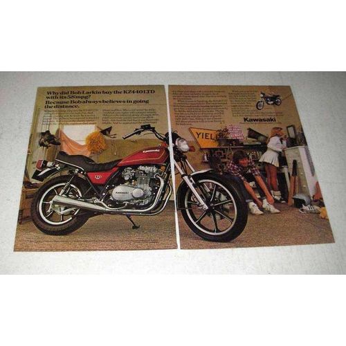 1980 Kawasaki KZ440 LTD Motorcycle Ad