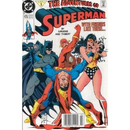 Adventures of Superman (Vol 1) # 475 FN+ ORIG US COMICS