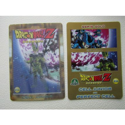 Giochi Preziosi 1989 Dragon Ball Z Serie Gold Lenticular Card Choice (e34)