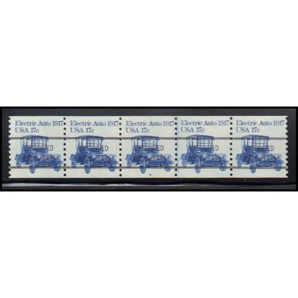 1906a 17c Electric Auto Fine MNH Dry Gum PNC 4A/5 X1400