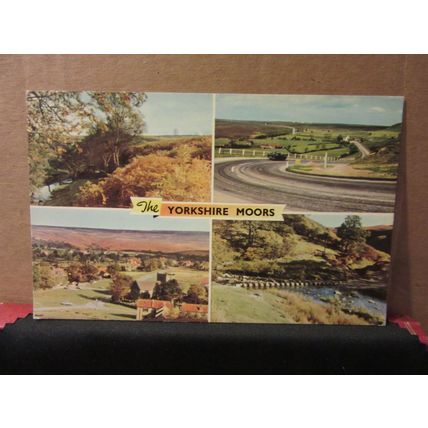 the YORKSHIRE MOORS used postcard by Dennis..SALTERSGATE, GOATHLAND 1982 pm =