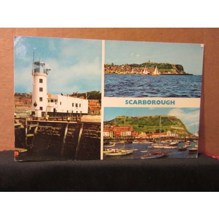 multiview, SCARBOROUGH, YORKSHIRE. used postcard, by Dennis 1972 pm S. 0232 =