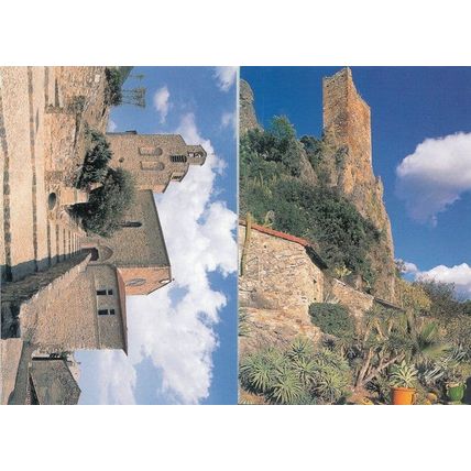 Roquebrun Eglise 2x Postcard