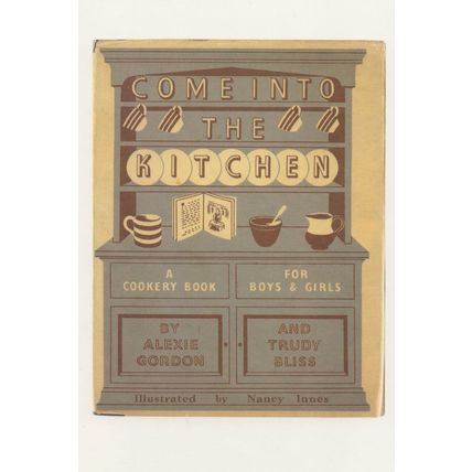 Come Into The Kitchen Alexie Gordon Boys Recipe Book Postcard