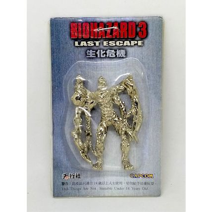 BIOHAZARD 3 William Birkin G3 Silver Metal Figure - Hongkong Comic Resident Evil