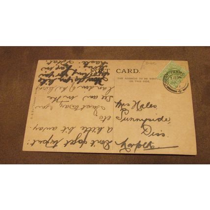 1907 fr B&R Camera series postcard -Pier & Heraldry -Great Yarmouth Norfolk