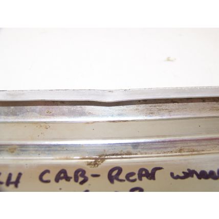 1977 DODGE TRUCK POWER WAGON BODY SIDE TRIM OEM LH CAB > REAR WHEEL SWB