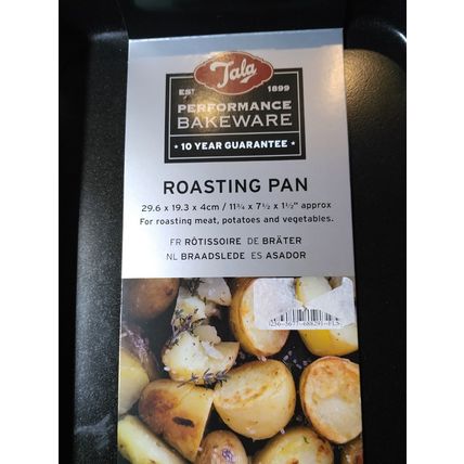 Tala Performance Bakeware Roasting Pan 29.6 x 19.3 x 4 cm Oven Proof Brand New!
