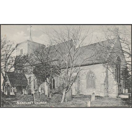Benfleet Church, Essex, c.1905-10 - Postcard