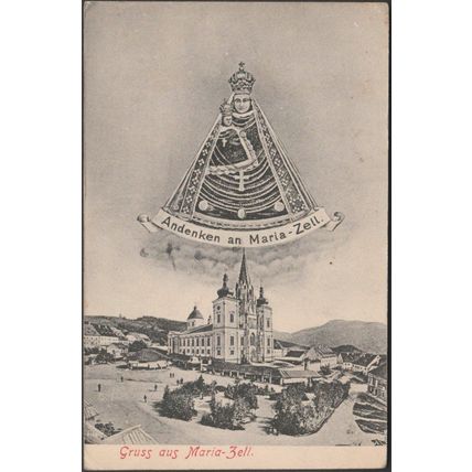 Andenken an Maria-Zell, Gruss aus Maria-Zell, c.1910 - AK