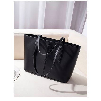 Ladies Handbag Work Bag Women Designer Faux Leather Fashion Shoulder Tote Bag Bl