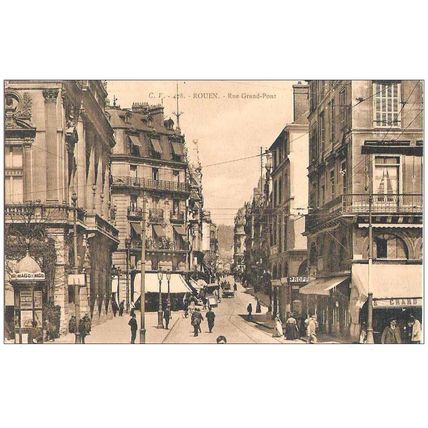 76 - Rouen - rue grand pont