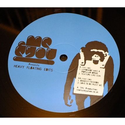 ME & YOU 12" vinyl record Rebtuz Birthdays EP BANKSY original art prints 2008