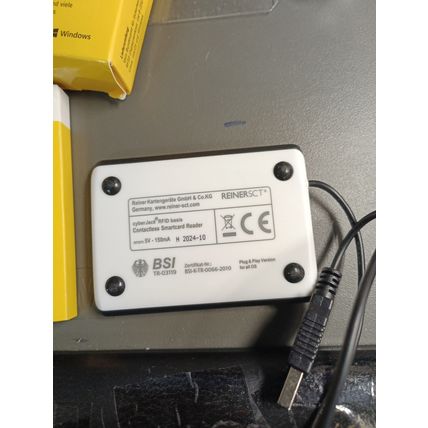 ReinerSCT cyberJack RFID basis - RFID-Leser - USB Black 2718500-100