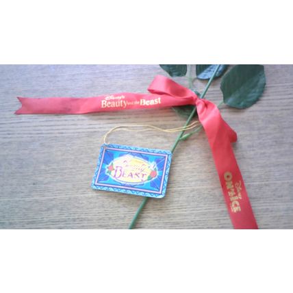 BEAUTY and the BEAST Enchanted Rose (Disney on Ice) Vintage