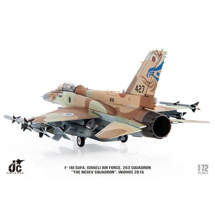 F-16I SUFA ISRAELI AIR FORCE, THE NEGEV SQUADRON - JC WINGS JCW72F16012 1/72