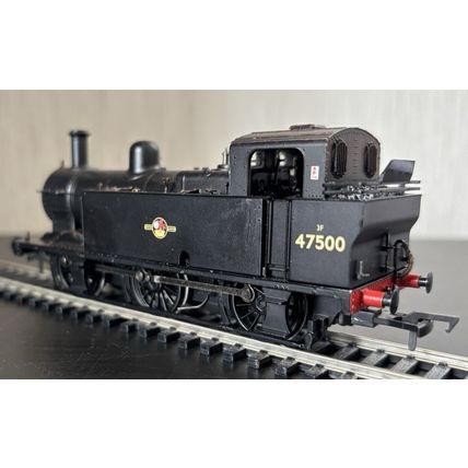 Bachmann 32-232 Class 3F Jinty 47500 BR Black, Lightly Weathered, DCC Fitted
