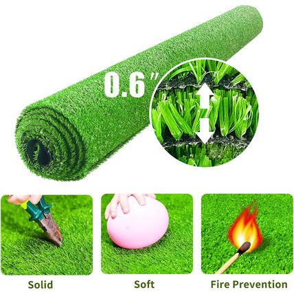 LVBAO Artificial Grass Turf 3FTX10FT (30 Square FT) Reusable Dog Pee Pads Potty