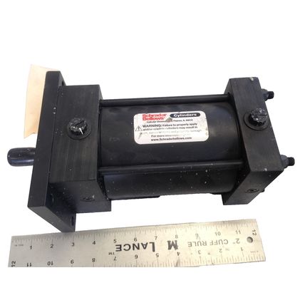 SCHRADER BELLOWS NC9-MF1-0400 4.500-1.00SM-CC2HC2-CP1HP1 PNEUMATIC CYLINDER,TE