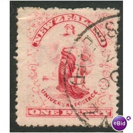 New Zealand stamps 1900 - SG 303 Commerce 3