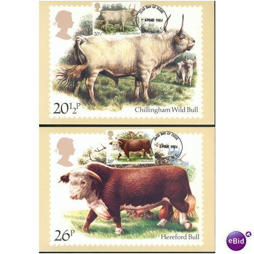 GB PHQ + FDI 1984 - British Cattle
