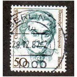 BERLIN -1986 50pf 'FAMOUS WOMEN' FINE USED (EBID30-062)