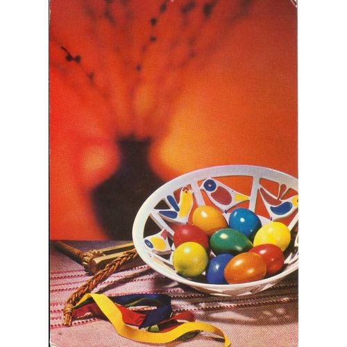 Czech Republic 1974 - velikonocni pozdrav - Easter Greetings